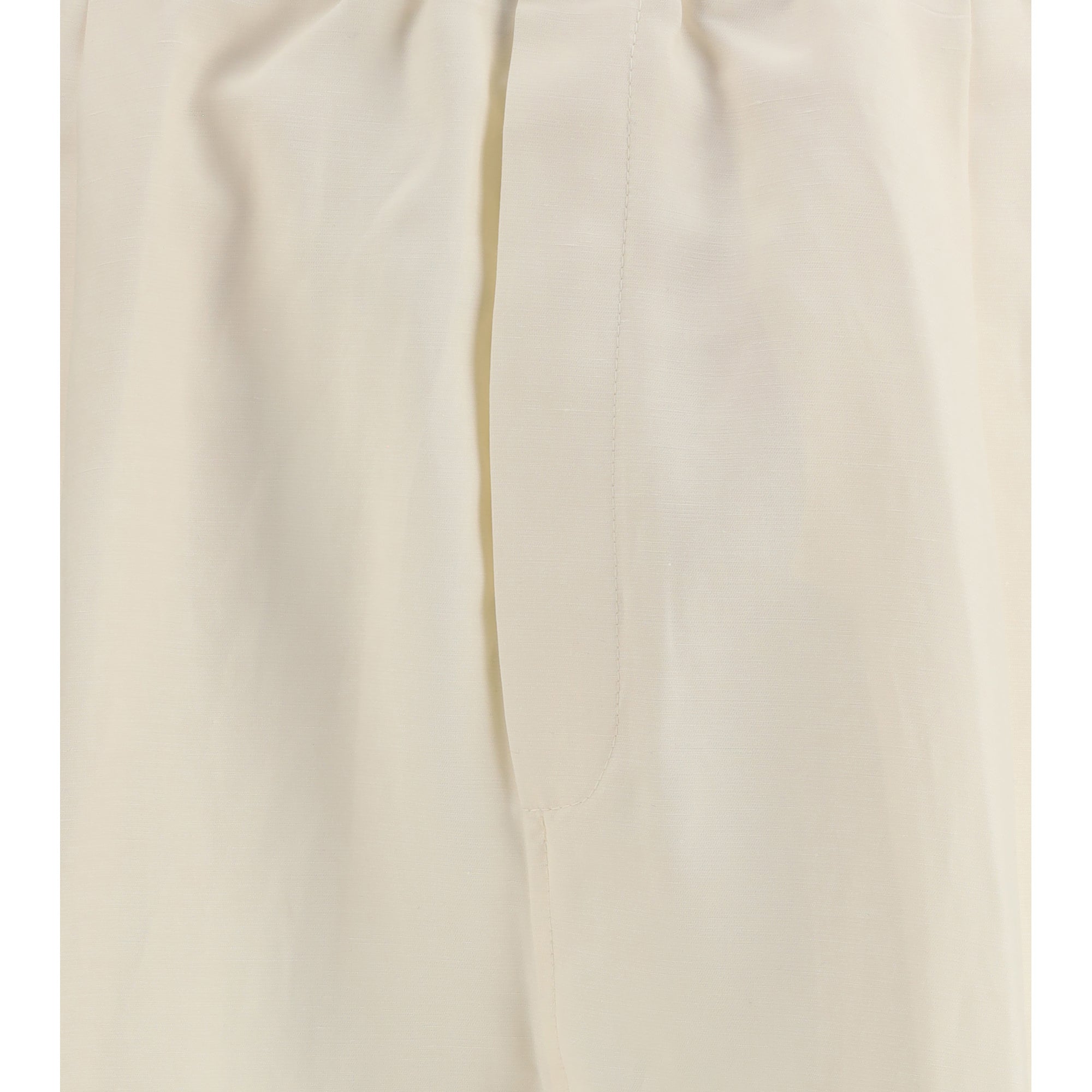 Linen and viscose Pants