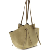Suede leather Shoulder Bag