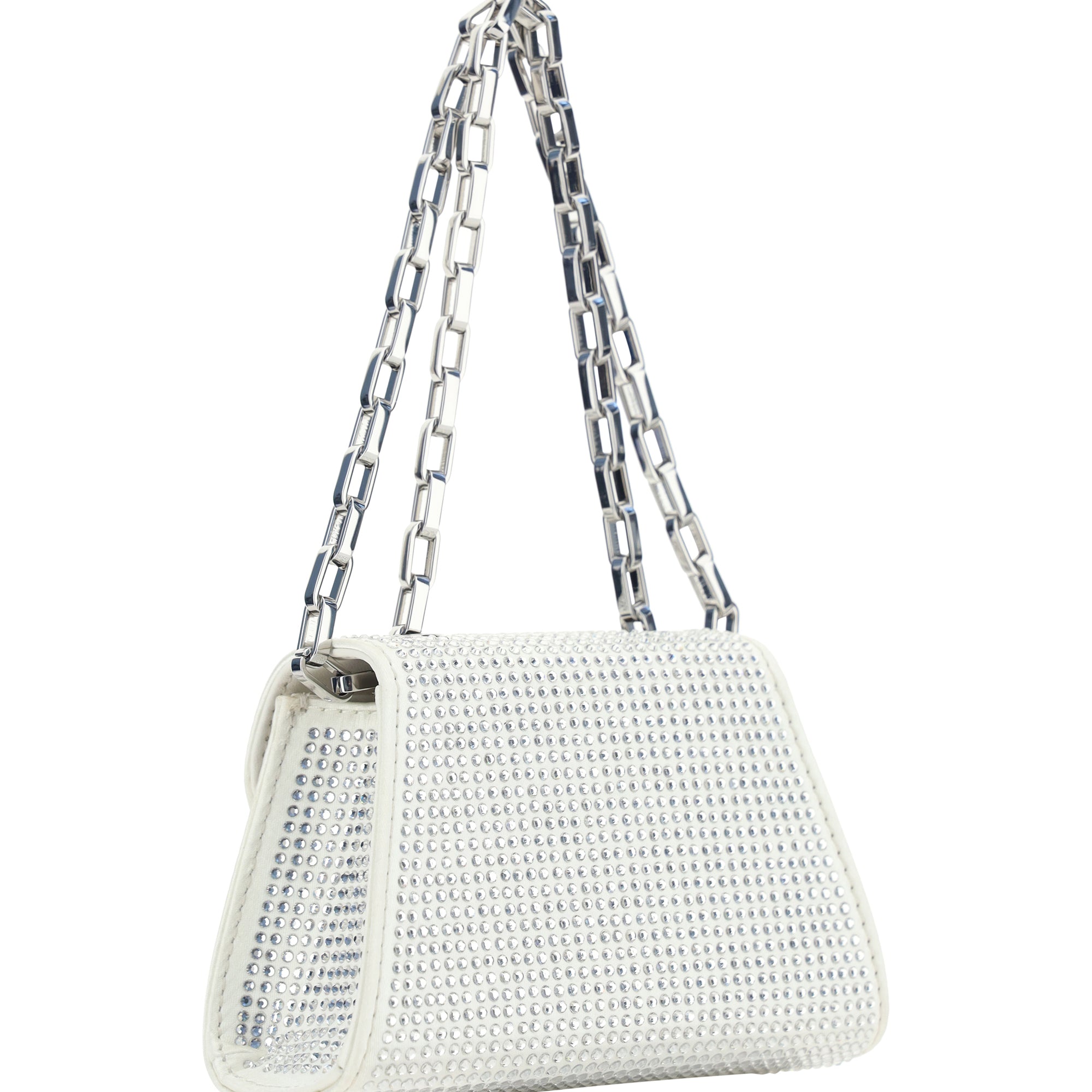 Rhinestone Micro Bow Handbag