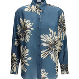 Floral silk Shirt