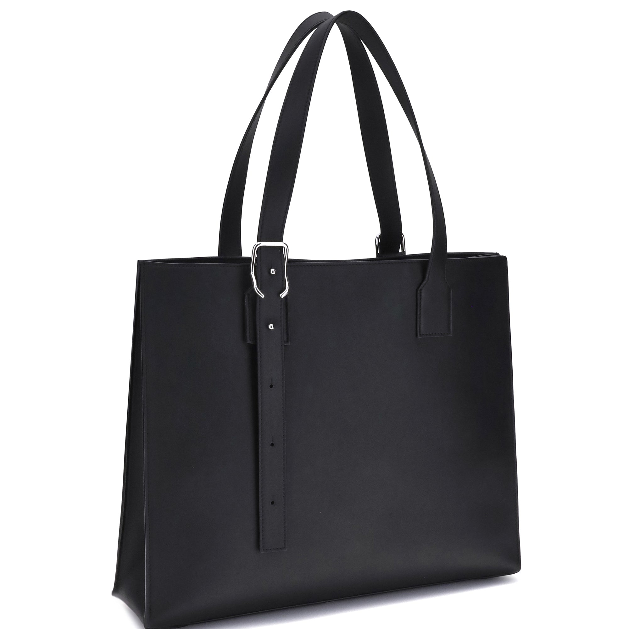 Buckle Horizontal Tote Bag
