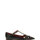 Studdy Ballerinas in kidskin