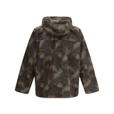Ripstop Parka with tropical pattern