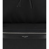 City Backpack in leather and nylon
