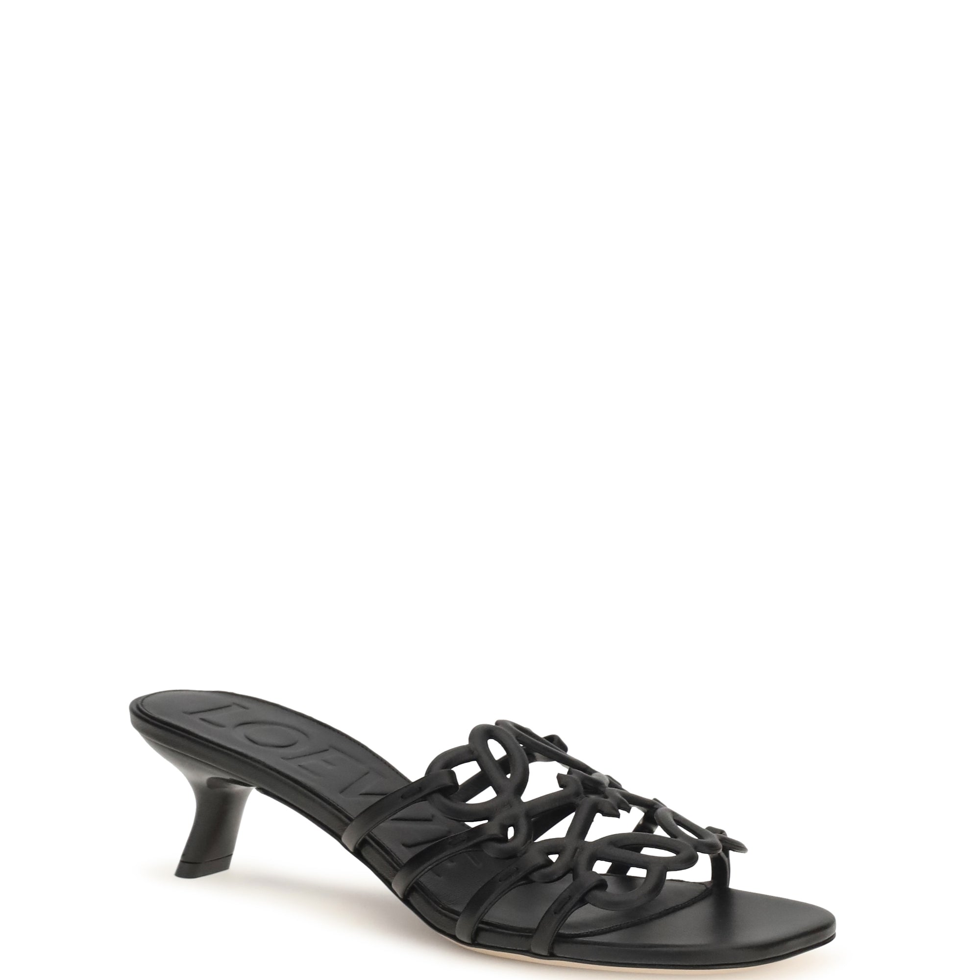 Anagram Petal leather slide Sandals