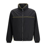 FF jacquard zipped reversible Windbreaker