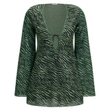 Lumière Animalier mini Dress