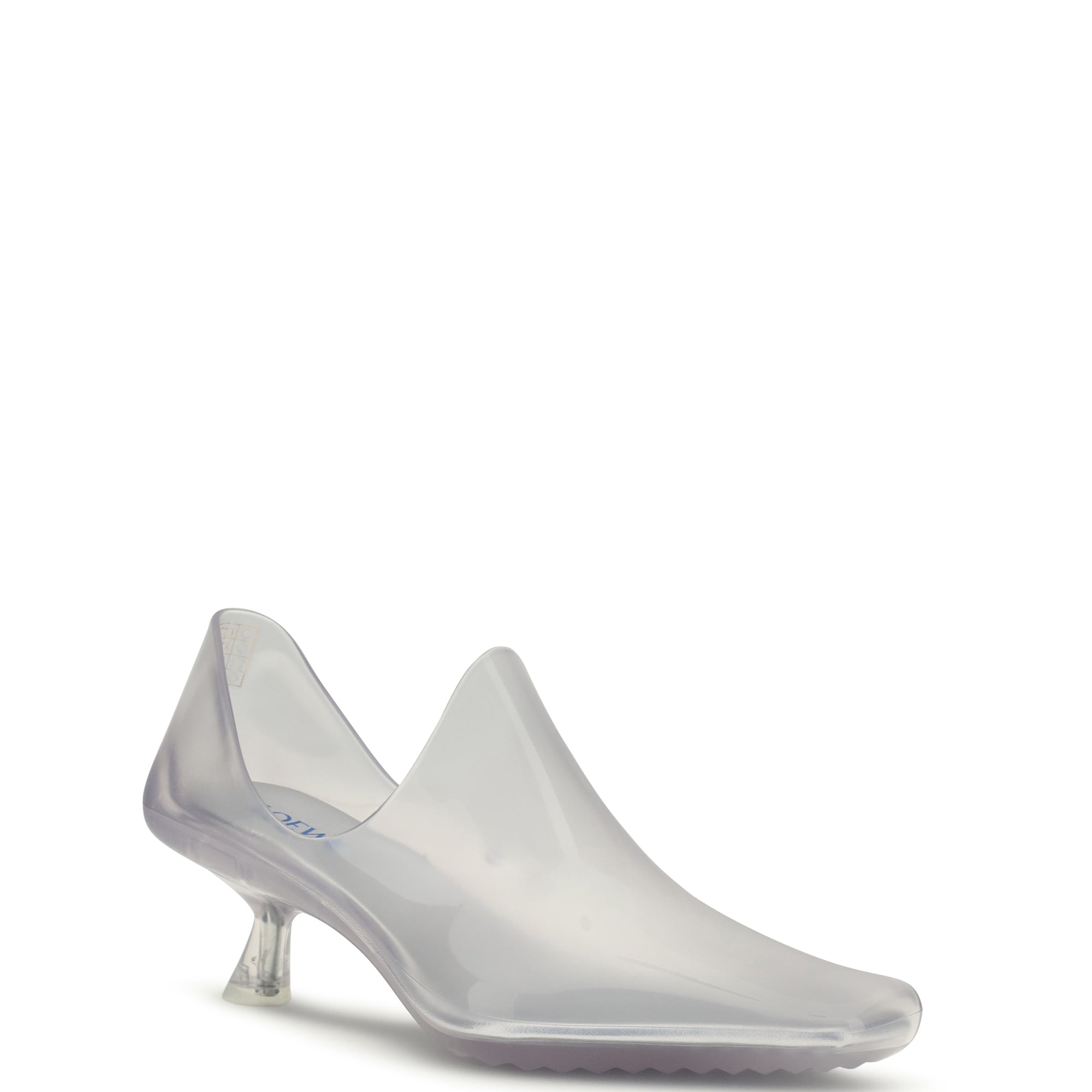 Emily Aqua PVC Ankle Boots