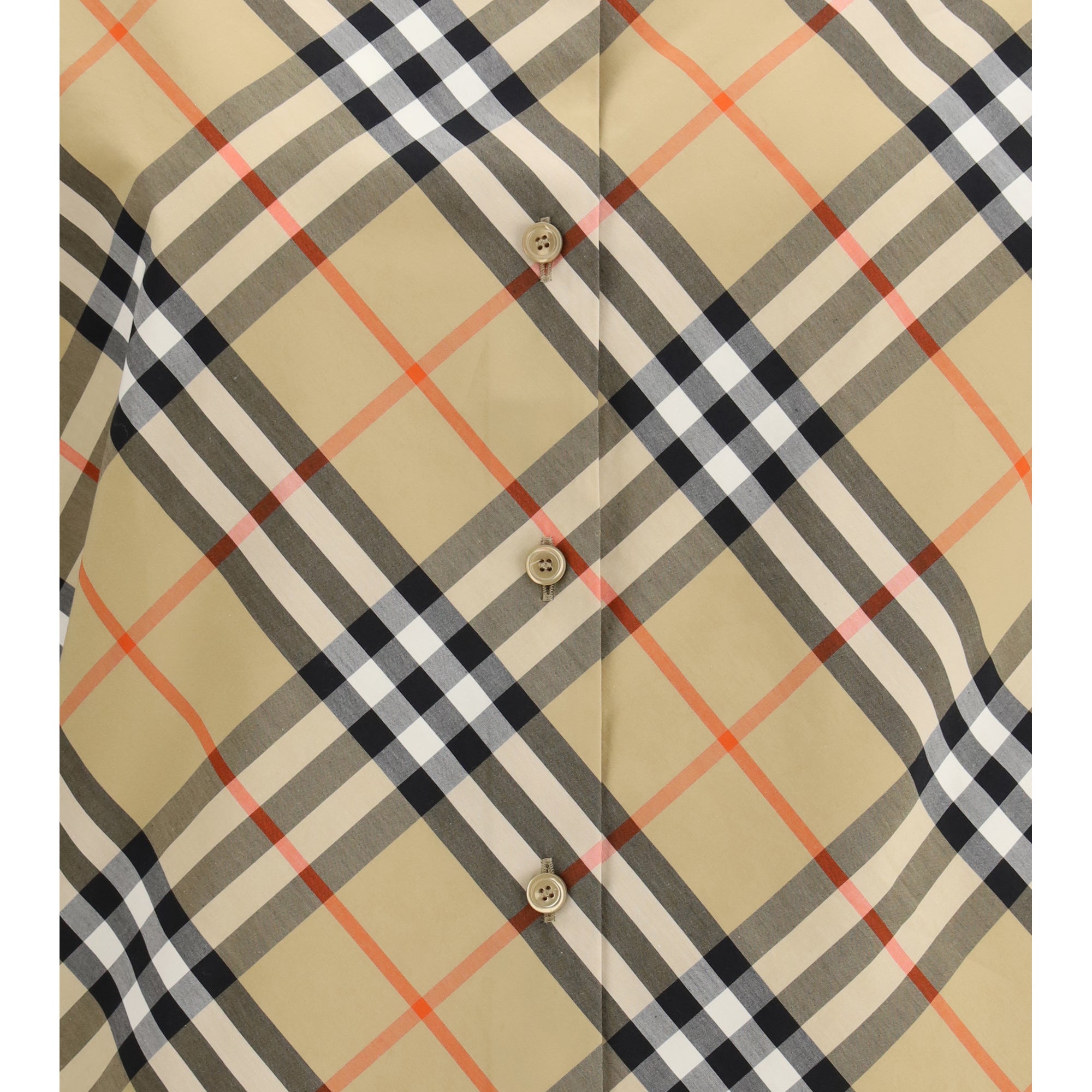 Slim fit cotton Check Shirt