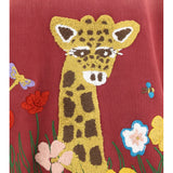 Embroidered Wildlife Hoodie