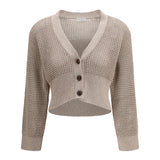 Sequined mesh Cardigan
