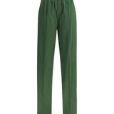 Stretch silk satin Pants