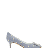 Chambray Clava Pumps