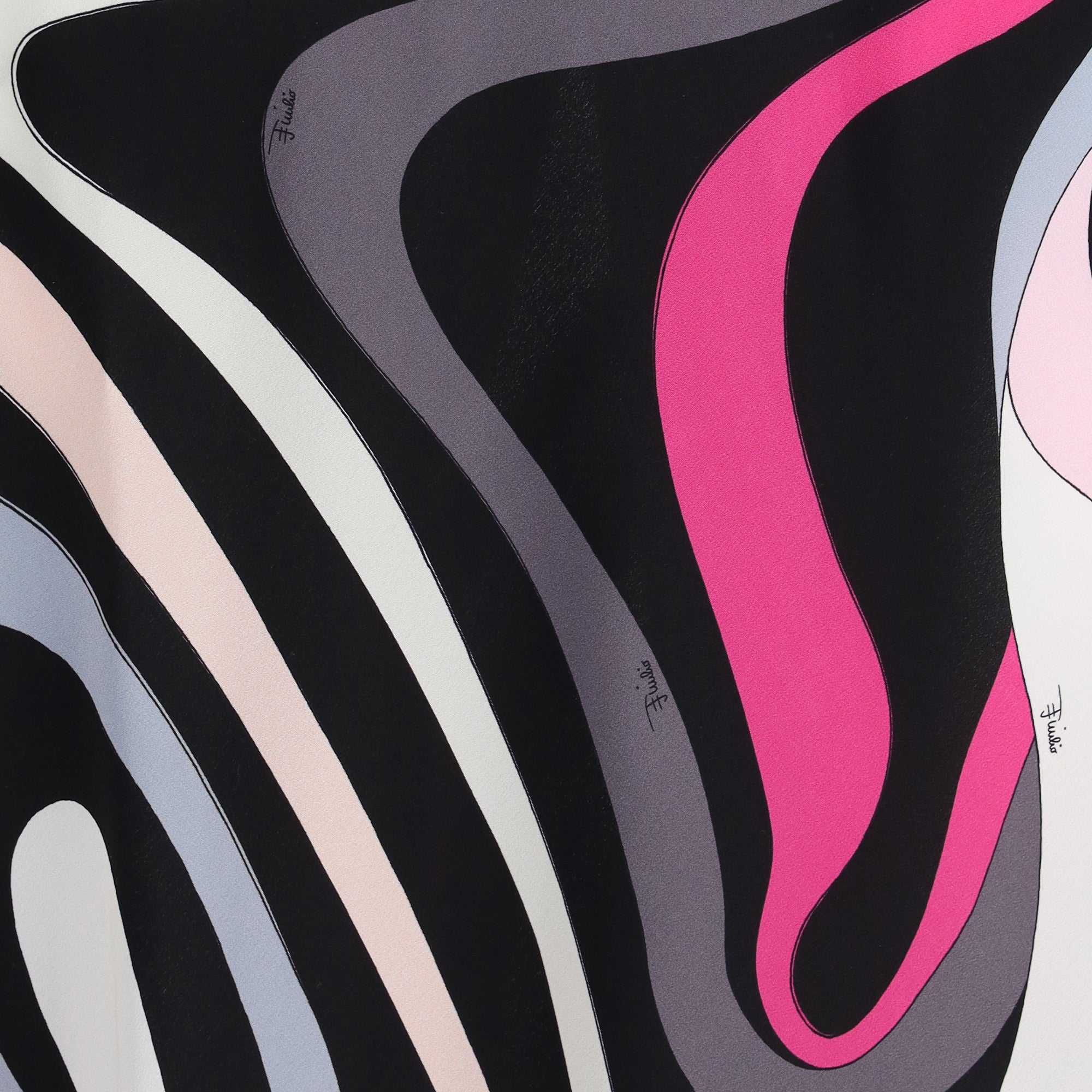 Marmo print long Dress
