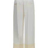 Drawstring satin Pants