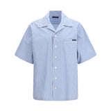 Striped poplin Hawaii Shirt
