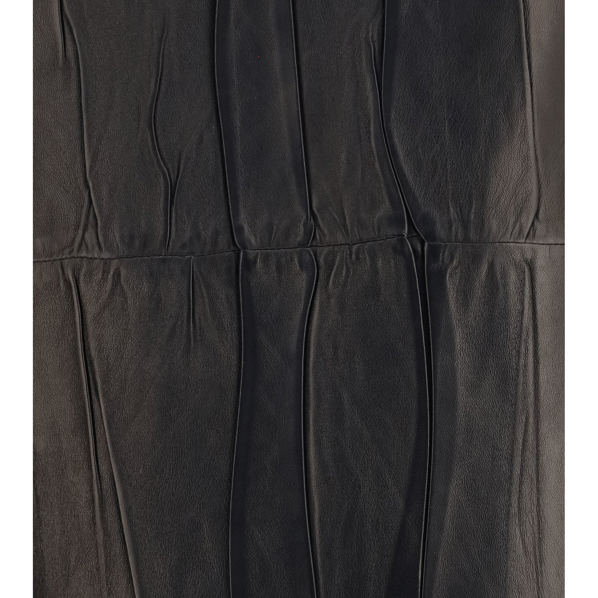 Midi leather Skirt