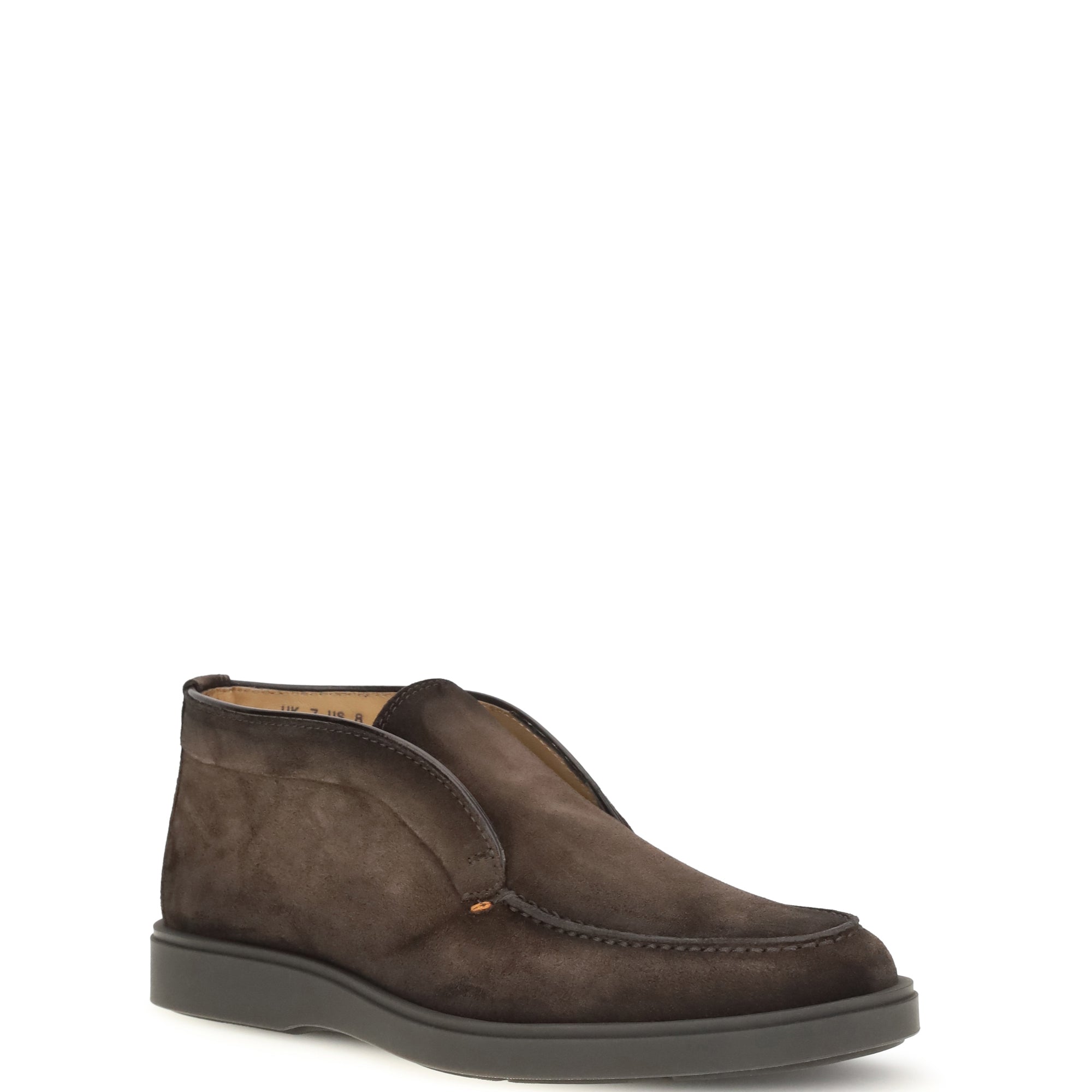 Suede slip-on Ankle Boots