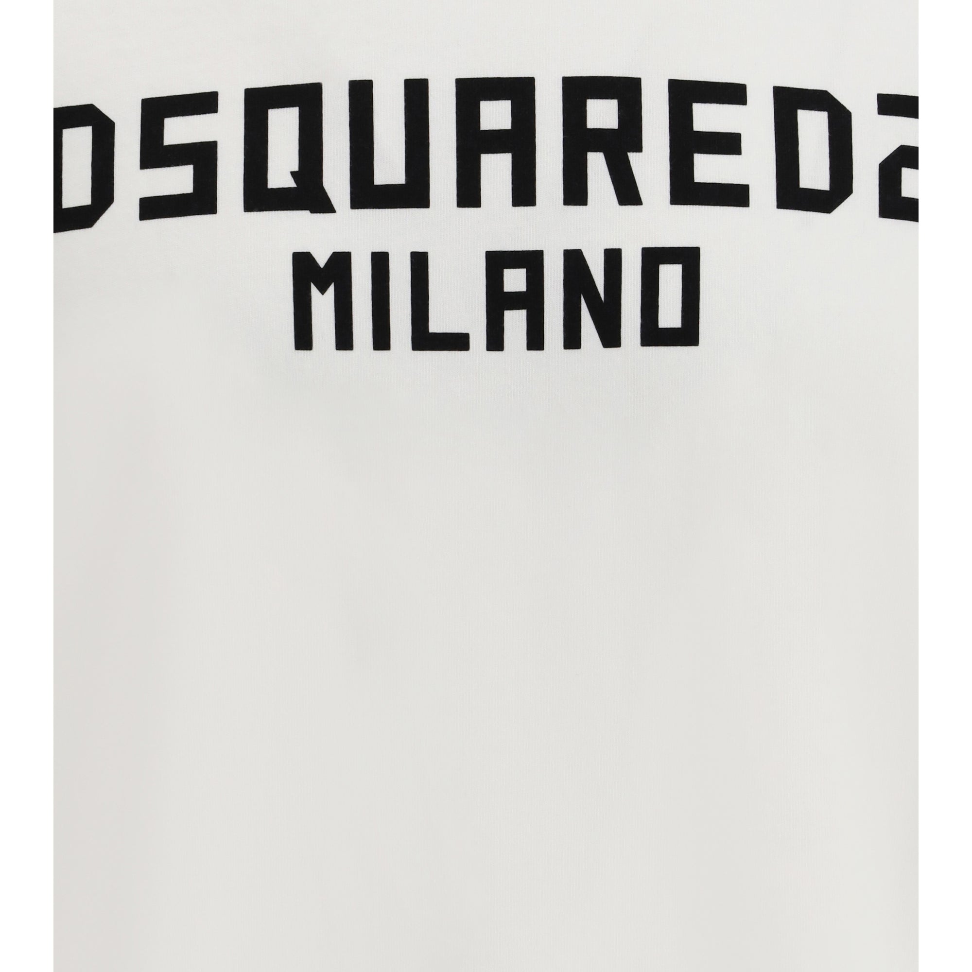 T-shirt with “Dsquared2 Milano” logo printed