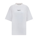 Short-sleeve T-shirt with central logo print
