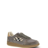 Terrace leather and Check Sneakers