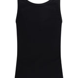 Tank Top in cotton rib stretch