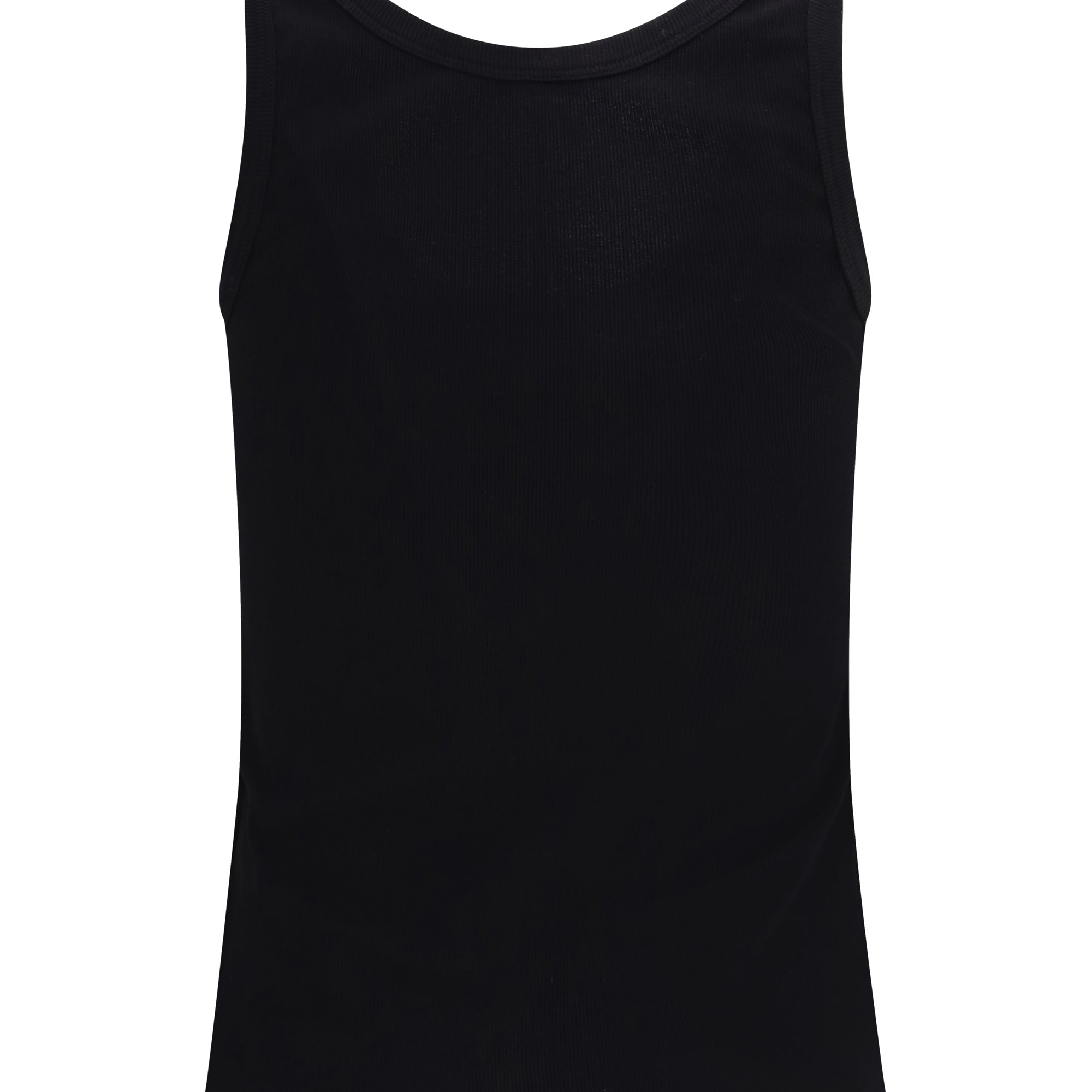 Tank Top in cotton rib stretch