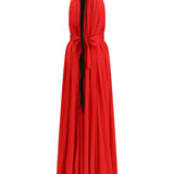 Belted pleated Dress