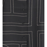 Silk-twill Top