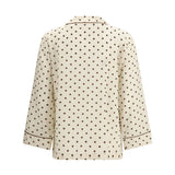 Polka-dot silk Shirt