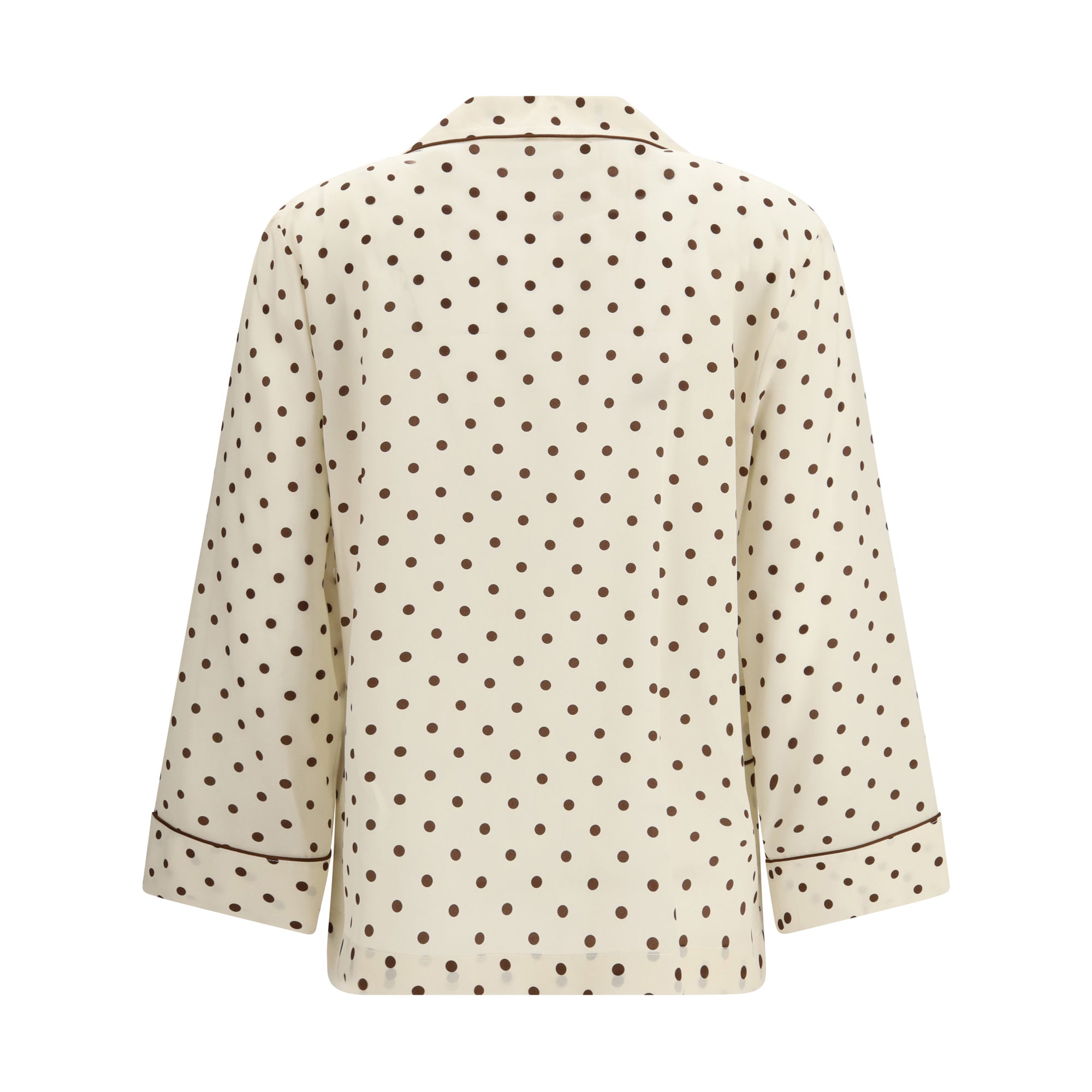 Polka-dot silk Shirt