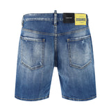 Marine Denim Shorts