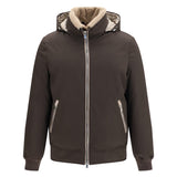 Nylon Down Jacket with removable hood