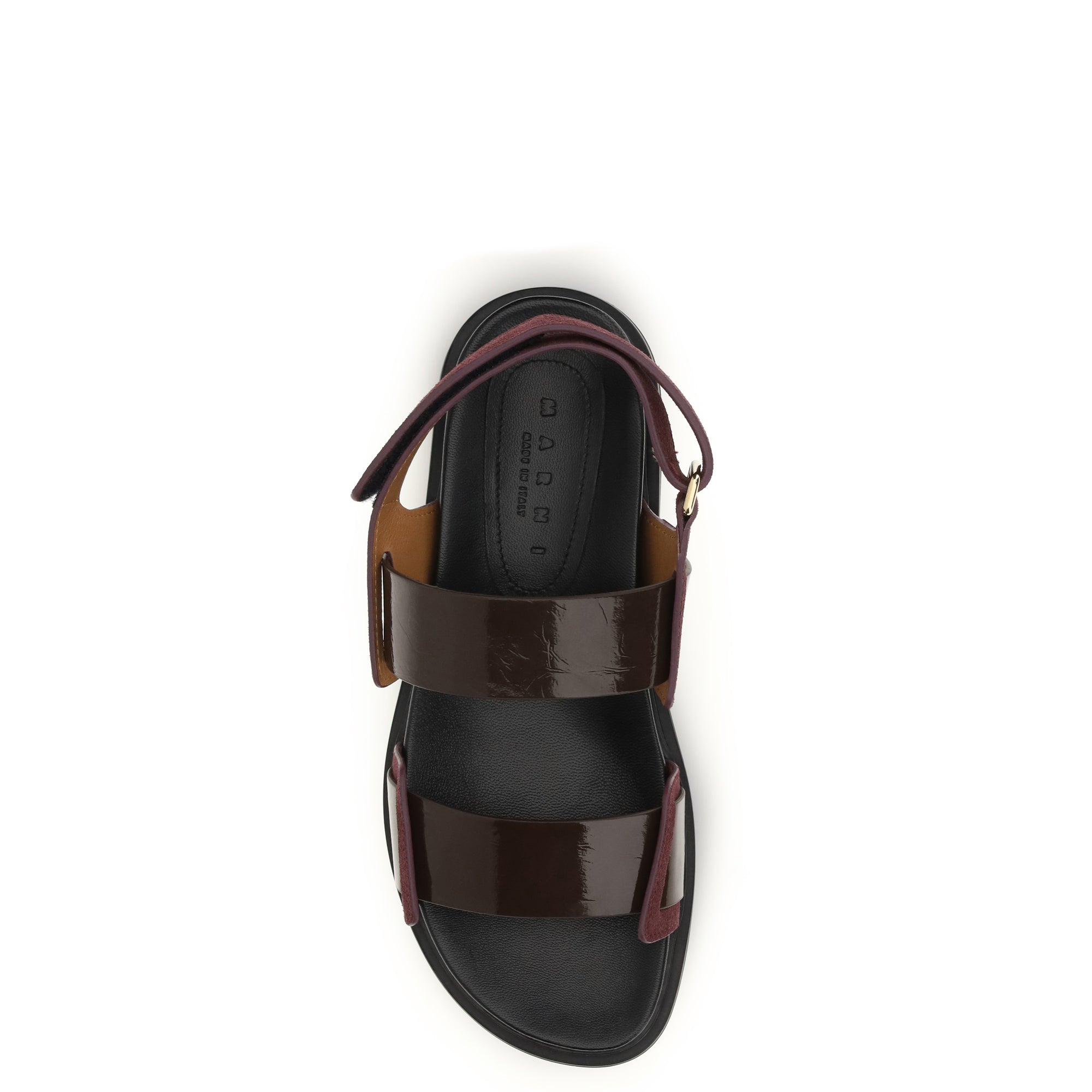 Double-strap Fussbett Sandals