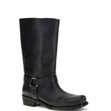Leather Biker Boots