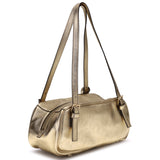 Laminated metallic Bowling Shoulder Bag