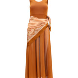 Aster scarf maxi Dress