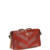 Panthea Shoulder Bag chevron pattern
