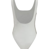 One-piece Swimsuit with Check trim