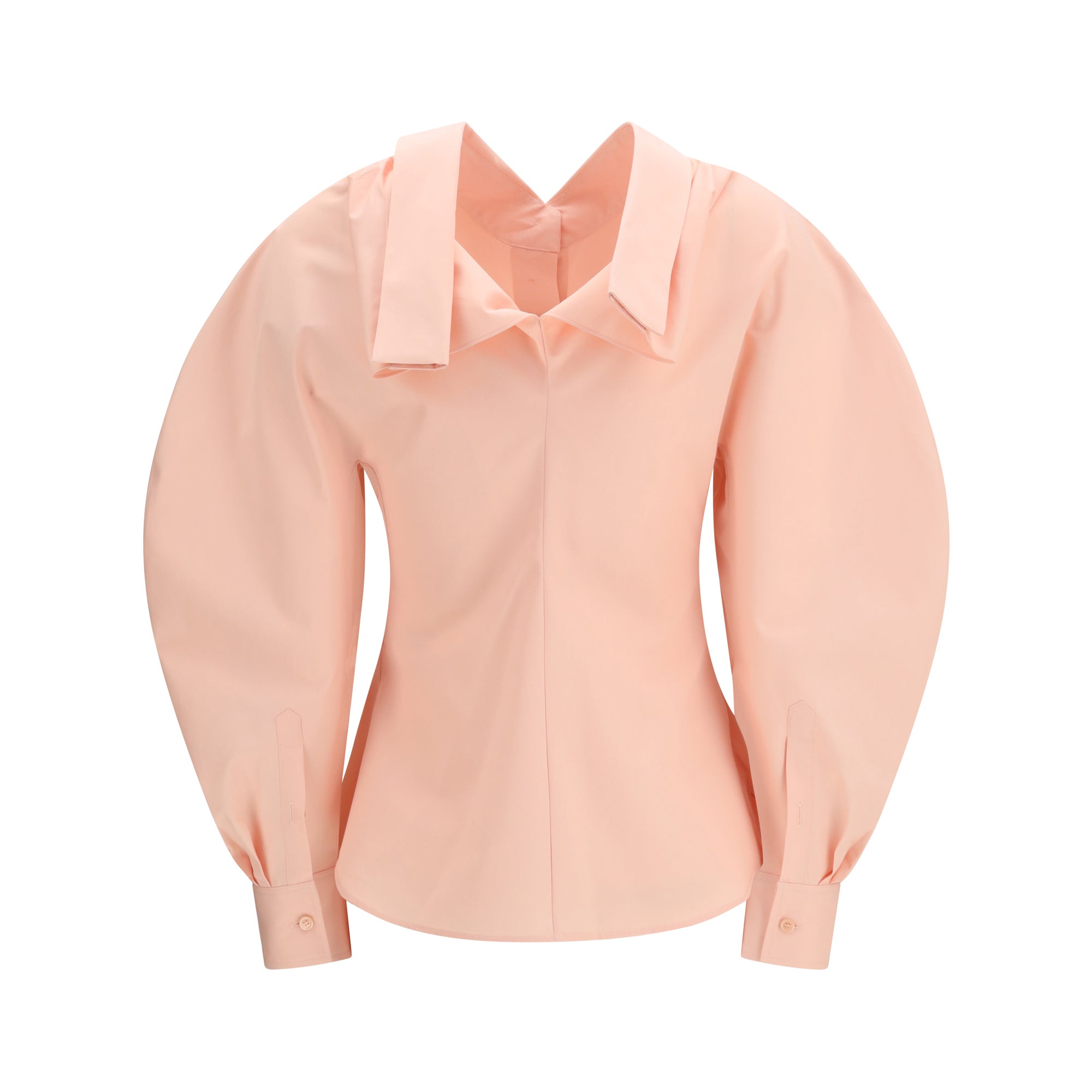 Cut-out cotton poplin Shirt
