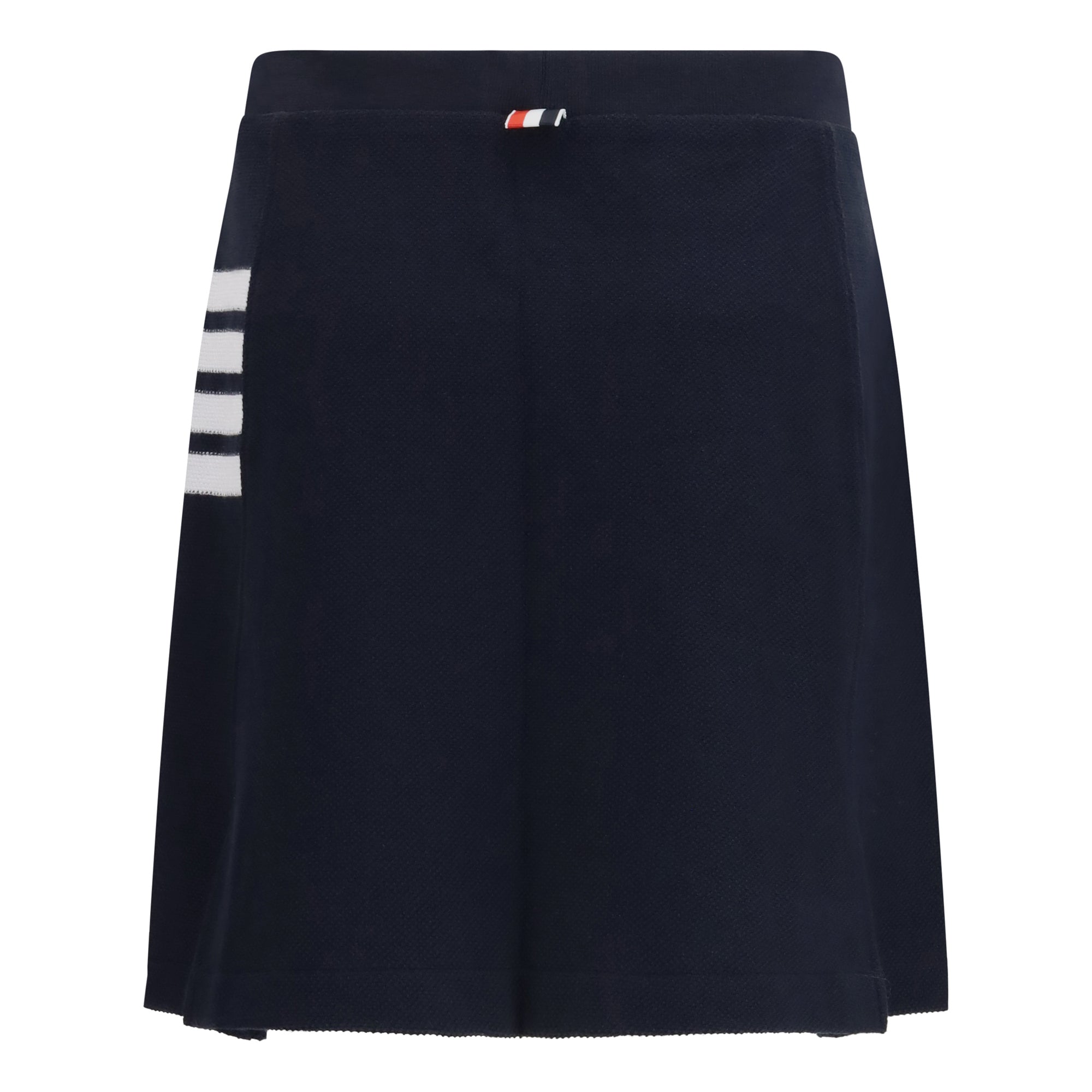 4-bar piqué mini Skirt