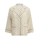Polka-dot silk Shirt