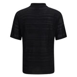 Lightweight jacquard Polo
