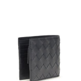 Bifold leather Intrecciato Wallet