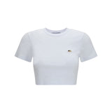 Angels patch cropped T-shirt
