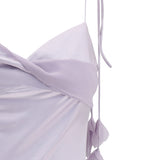 Satin long Dress