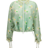 Organza lace Jacket