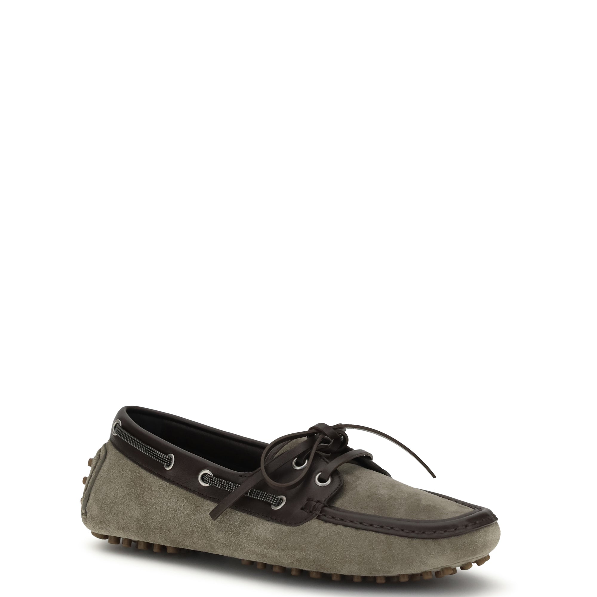 Lace-up suede Loafers