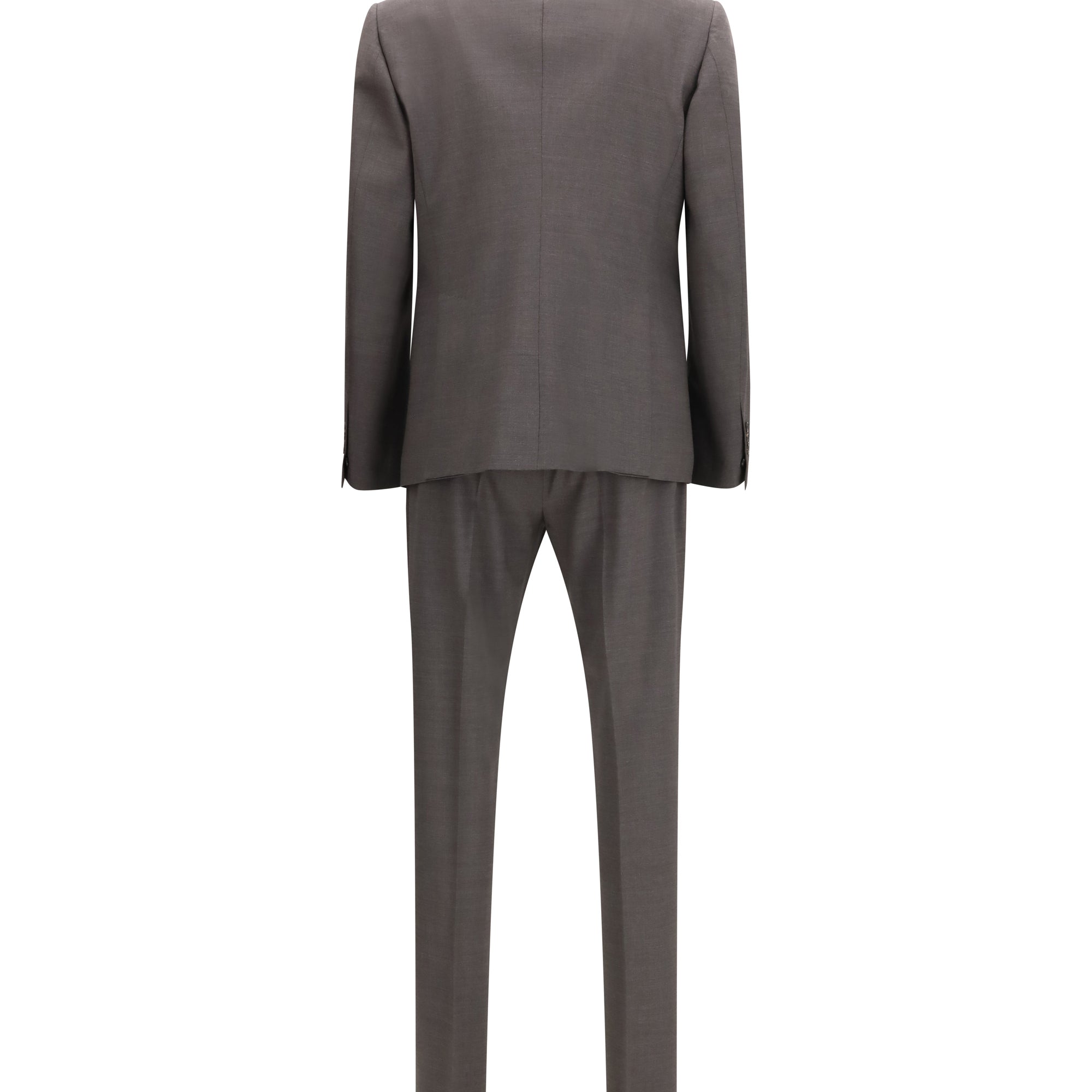 Single-breasted wool-blend Suit