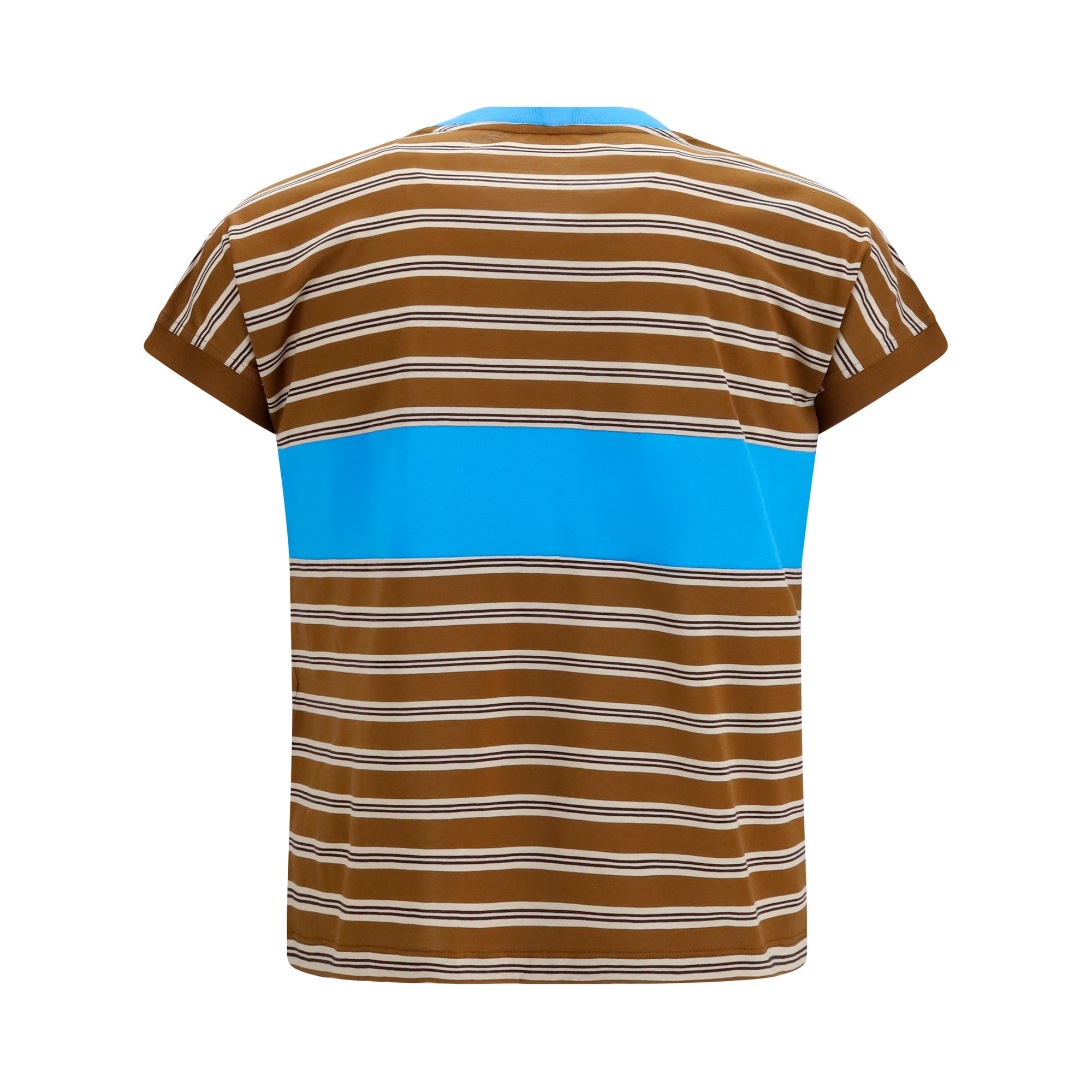 Striped cotton T-shirt